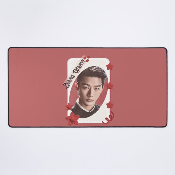 Item preview, Zhang Wanyi (张晚意) Chinese Actor Cdrama Chinese Entertainment Card Red Aesthetic Collage Design designed and sold by AJUNICE STUDIO.