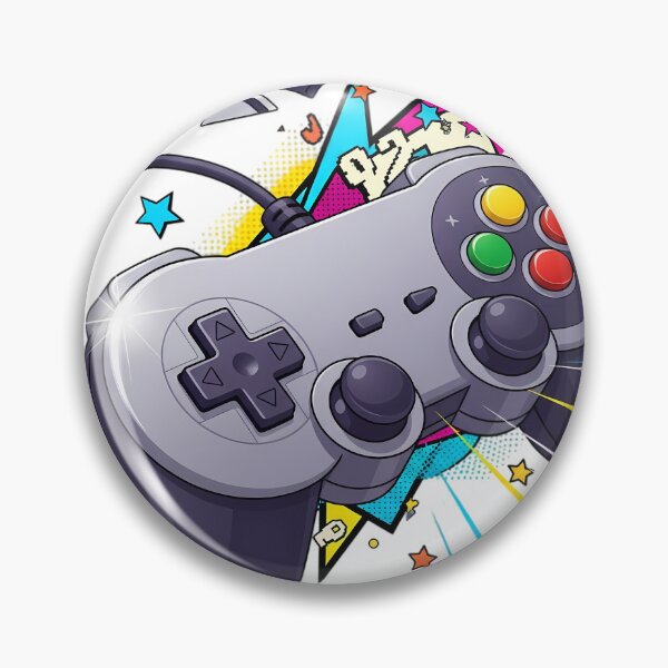 Item preview, Classic Game Controller Retro Gaming 90s Console Gaming Nostalgia designed and sold by GiftsForge.