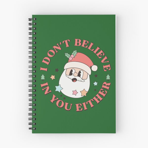 Artikelvorschau, Ich glaube nicht an dich, Weihnachtsmann. entworfen und verkauft von StarfoxStudio.