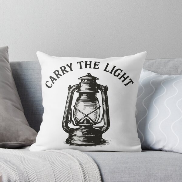 Item preview, Carry the Light – Antique Lantern Engraving Illustration in Detailed Black Ink designed and sold by DaEeX.