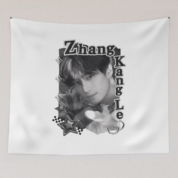 Item preview, Zhang Kang Le (张康乐)) Chinese Actor Cdrama Chinese Entertainment Black and White Collage Digital Art Portrait designed and sold by AJUNICE STUDIO.