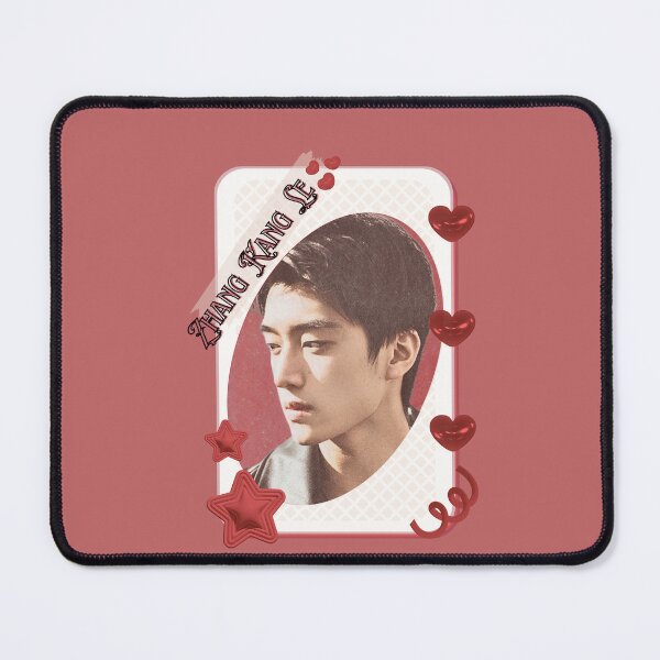 Item preview, Zhang Kang Le (张康乐) Chinese Actor Cdrama Chinese Entertainment Card Red Aesthetic Collage Design designed and sold by AJUNICE STUDIO.