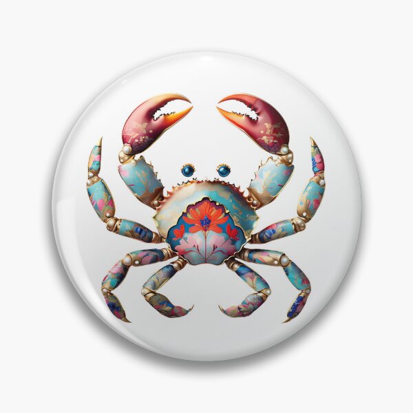 Item preview, Cancer Crab Bejeweled with Pearls designed and sold by StarDustMinis.