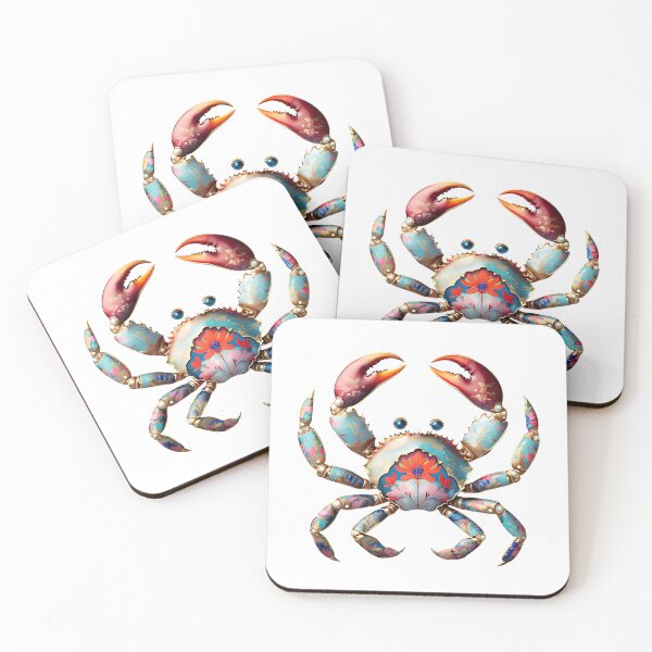Item preview, Cancer Crab Bejeweled with Pearls designed and sold by StarDustMinis.