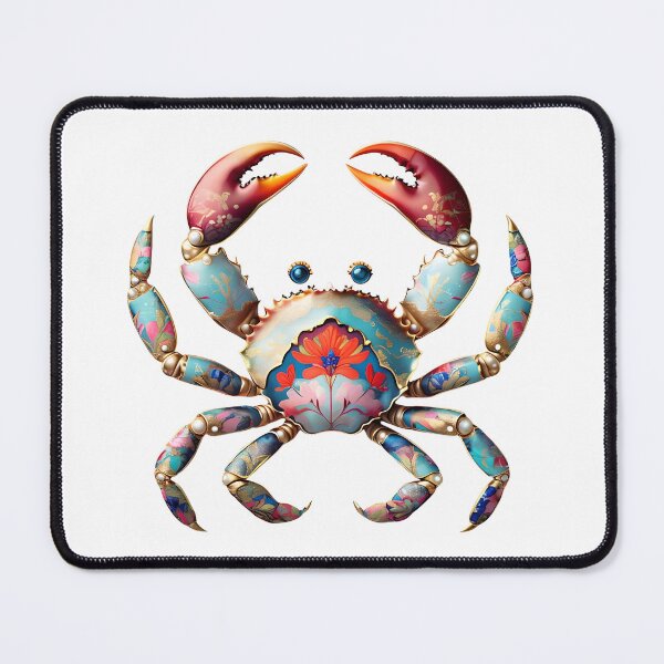Item preview, Cancer Crab Bejeweled with Pearls designed and sold by StarDustMinis.