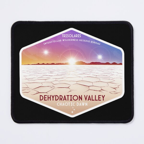 Item preview, Trisolaris. Dehydration Valley (Interstellar Wilderness Reserve Bureau Series) designed and sold by BGALAXY.