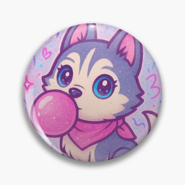 Item preview, Husky Wearing cowboy Chewing Bubblegum designed and sold by SpacedOutRITZ.