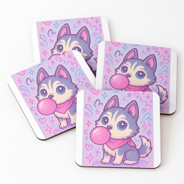 Item preview, Husky Wearing cowboy Chewing Bubblegum designed and sold by SpacedOutRITZ.