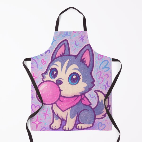 Item preview, Husky Wearing cowboy Chewing Bubblegum designed and sold by SpacedOutRITZ.