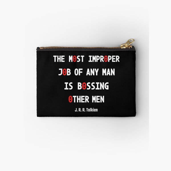 Item preview, The most improper job is bossing other men designed and sold by PariSeine.