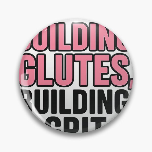 Item preview, Building Glutes. Building Fitness sticker  designed and sold by altered2fit.