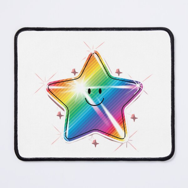 Item preview, Holographic Rainbow Sticker Effect 90s Iridescent Prism Aesthetic Design designed and sold by GiftsForge.