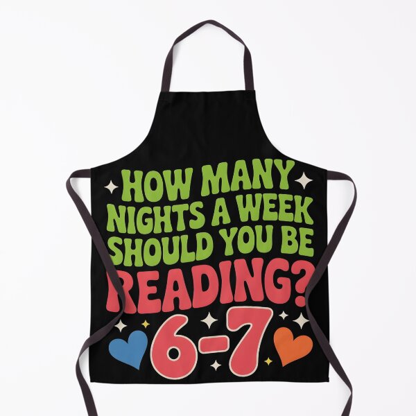 Item preview, How Many Nights a Week Should You be Reading? 6–7 designed and sold by BLZART.