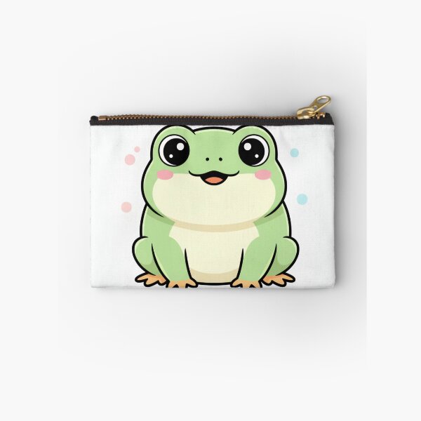 Item preview, Happy Frog Mascot – Cute Frog Cartoon designed and sold by Chicbyvalde973.