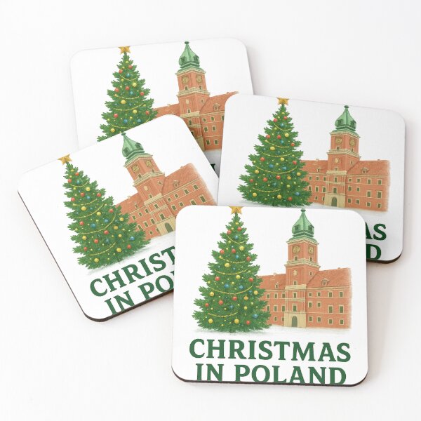 Item preview, Christmas in Poland – Festive Tree & Historic Architecture designed and sold by P4CHUT.