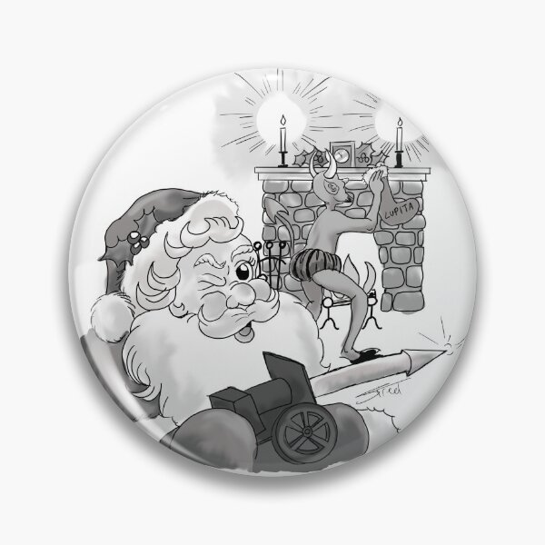 Item preview, Santa VS. Pitch designed and sold by southeddie.