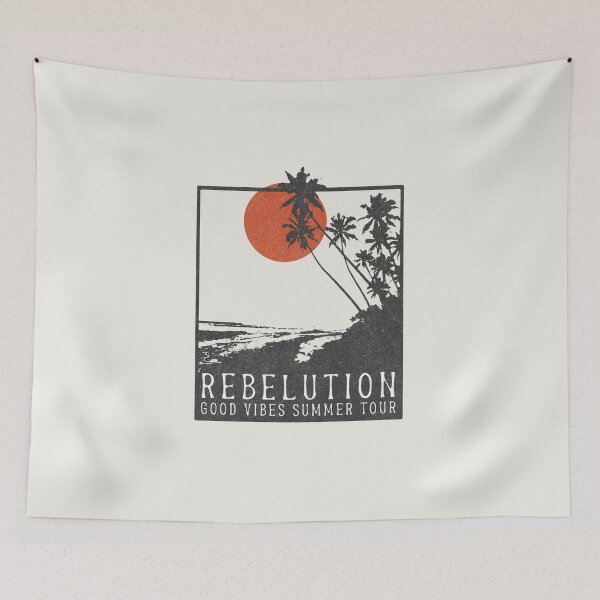 Item preview, Tropical Sunset Beach Summer Palm Coast designed and sold by Oniyasha.
