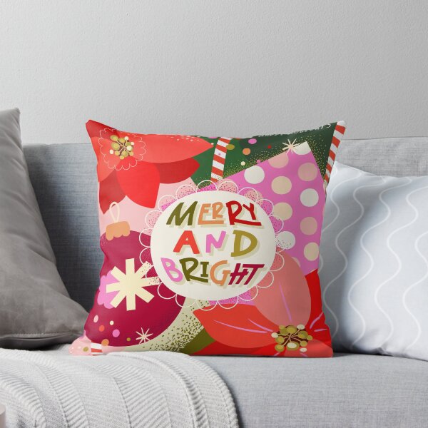 Item preview, Merry and bright,Christmas decoration, greeting card, print, Christmas vibes design designed and sold by NatalkaP.