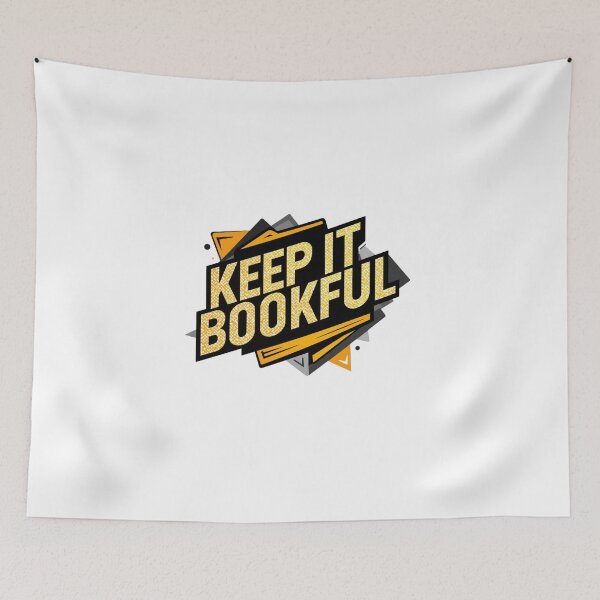 Item preview, Keep it bookful – Book Lover Quote Design designed and sold by Happyhoo1.