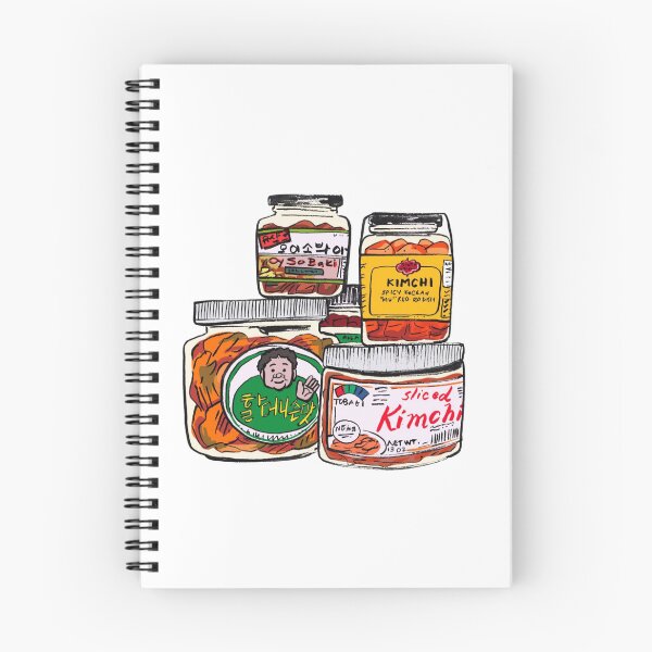 Item preview, Korean Kimchi Jars Spicy Fermented Food designed and sold by Oniyasha.