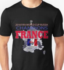 France 2018 World Cup Final Winners Champions Unisex T-Shirt