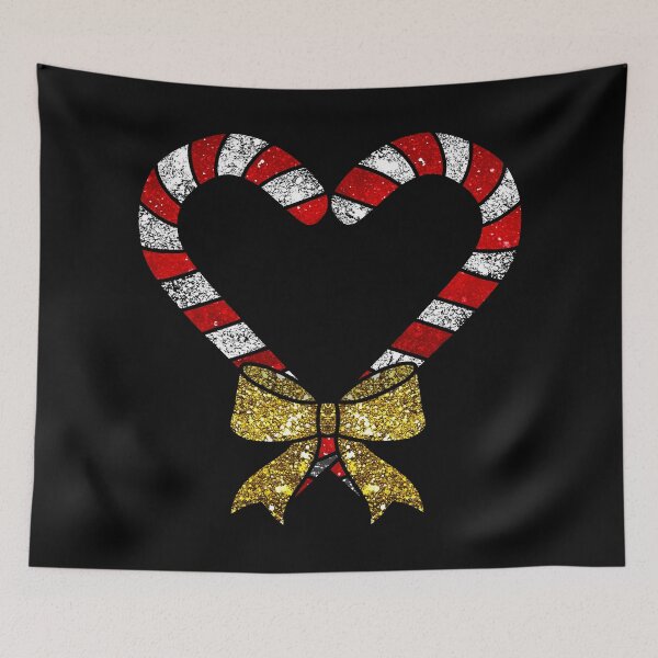 Item preview, Cosmic Candy Cane Heart designed and sold by SilverFantasy.
