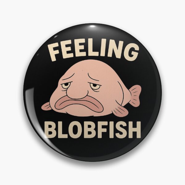 Item preview, Feeling Blobfish – Funny Sad Blobfish Meme Design designed and sold by P4CHUT.