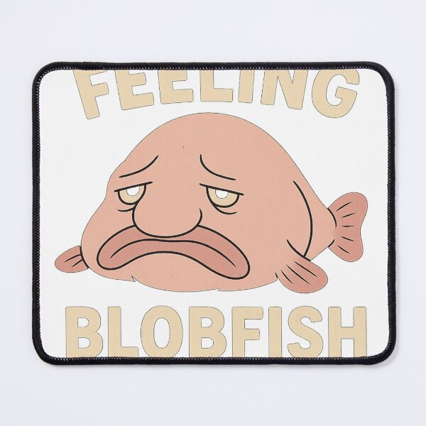 Item preview, Feeling Blobfish – Funny Sad Blobfish Meme Design designed and sold by P4CHUT.