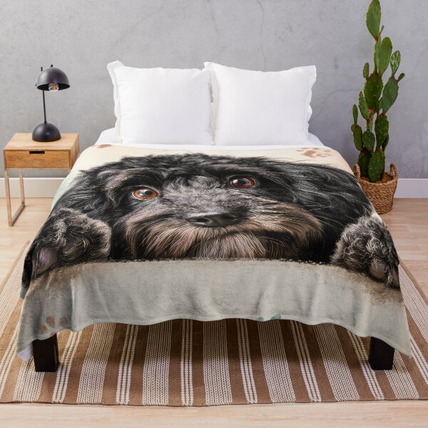 Item preview, Barbet Peeking over Wall 01 designed and sold by Elisabeth Lucas.