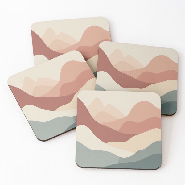 Item preview, Lifestyle Hub: Minimalist Mountain Sunset Abstract designed and sold by M&M Lifestyle Hub.