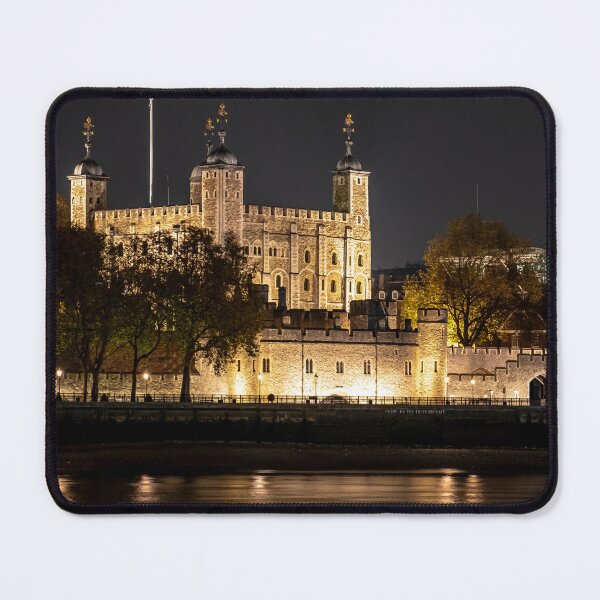 Item preview, Historic Tower of London Illuminated at Night designed and sold by Greysline.