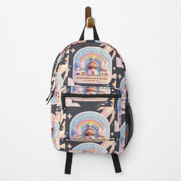 Item preview, ✨ “Let All Nations Be One in the Lord – 3D Label” Design  designed and sold by PaintMeWorld.