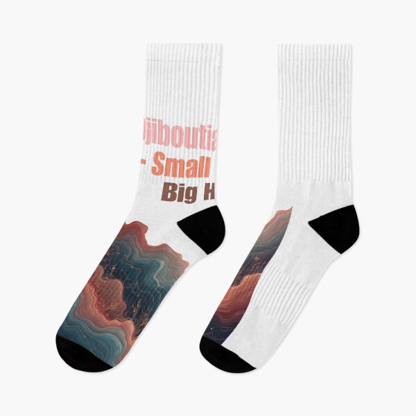 Item preview, djiboutian power - samall country big heart designed and sold by DjibProp.