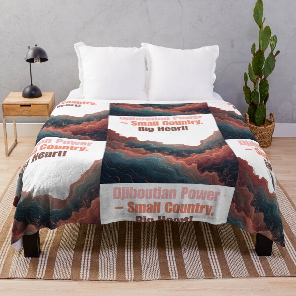 Item preview, djiboutian power - samall country big heart designed and sold by DjibProp.