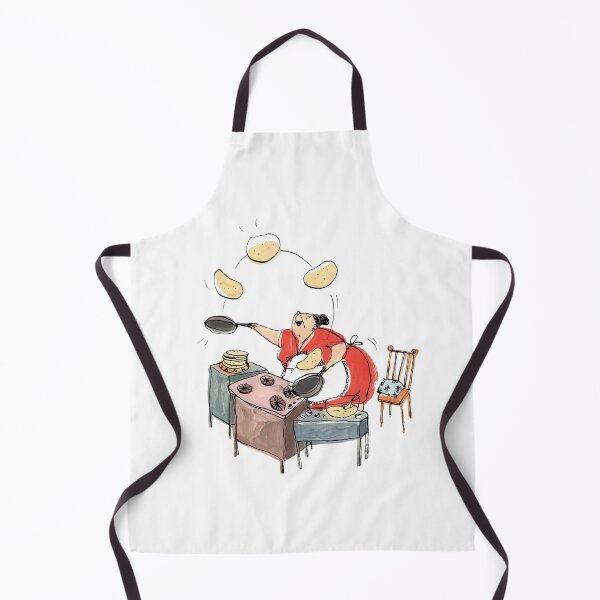 Item preview, Pancake Cooking Funny Grandma Kitchen designed and sold by Oniyasha.