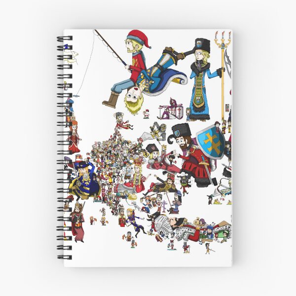 Item preview, EUROPA - National Personifications Map - 1444 designed and sold by NekraTahor.
