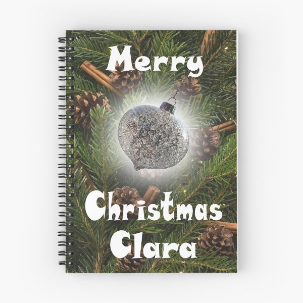 Item preview, Merry Christmas Clara - Pine & Cinnamon with Glass Bauble :) designed and sold by Myriel-Myriel.