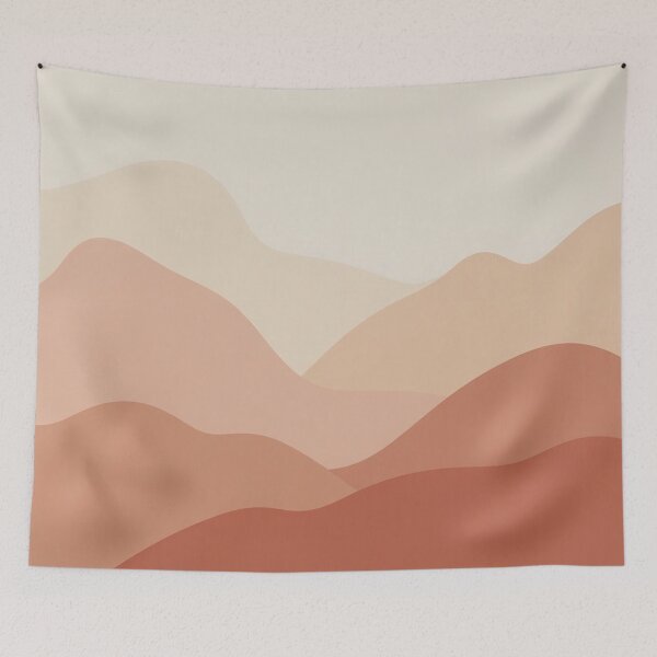 Item preview, Lifestyle Hub: Minimalist Mountain Sunset Abstract designed and sold by M&M Lifestyle Hub.