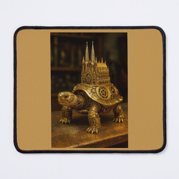 Item preview, Steampunk Clockwork Tortoise with Gaudi-Style Cathedral Shell designed and sold by Tridentulus.