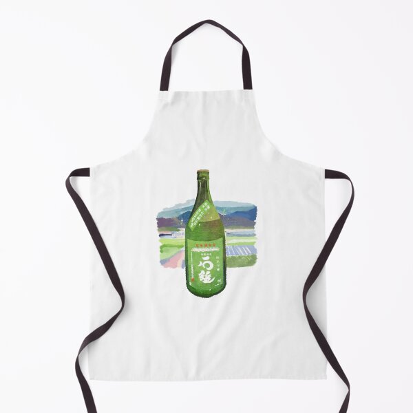 Item preview, Japanese Sake Bottle Green Rice Wine designed and sold by Oniyasha.
