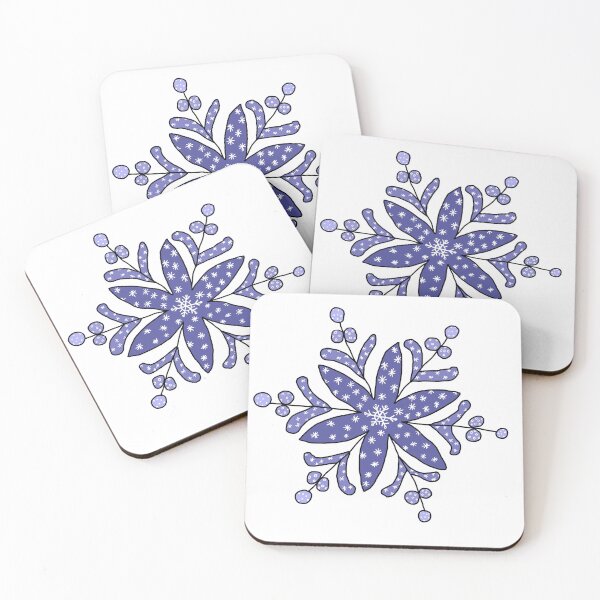 Item preview, blue snowflake designed and sold by Blumchen.