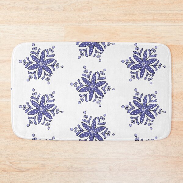 Item preview, blue snowflake designed and sold by Blumchen.