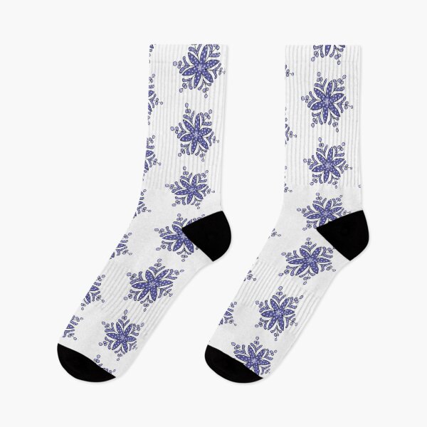 Item preview, blue snowflake designed and sold by Blumchen.