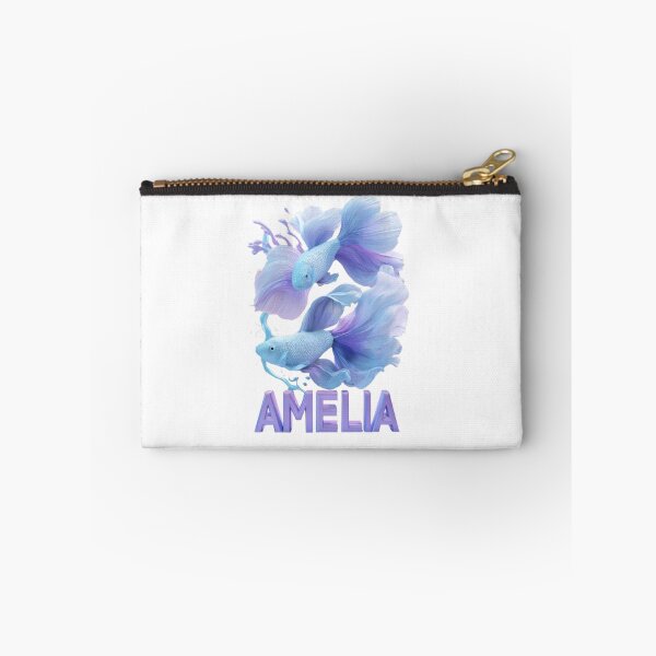 Item preview, Pisces Amelia – Artistic 3D Pastel Fish Zodiac Illustration designed and sold by AlexLineArt.