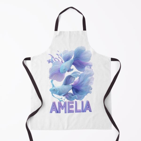 Item preview, Pisces Amelia – Artistic 3D Pastel Fish Zodiac Illustration designed and sold by AlexLineArt.