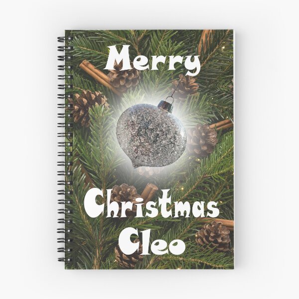 Item preview, Merry Christmas Cleo - Pine & Cinnamon with Glass Bauble :) designed and sold by Myriel-Myriel.