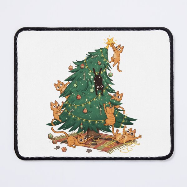 Item preview, Cute Cat Christmas Tree Design | Funny Cat Lover Xmas Gift | Holiday Pet Apparel designed and sold by disenokart.