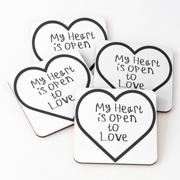 Item preview, My Heart is Open to Love designed and sold by kinpirks.