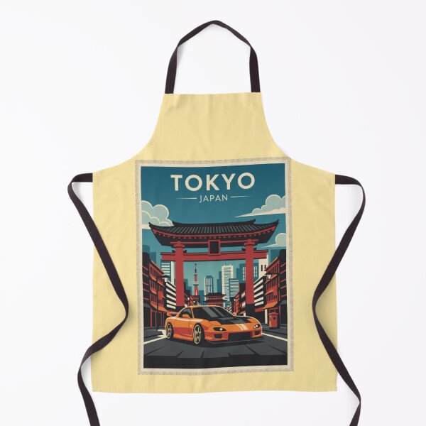 Item preview, Tokyo Vintage Travel Art - Tokyo Drift - Japan designed and sold by Wanderprintt.
