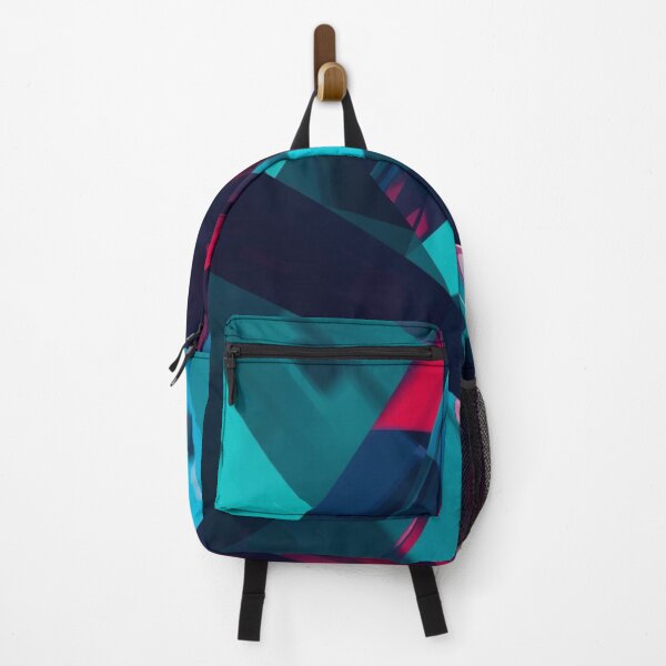 Item preview, Teal & Crimson Geometric Dreamscape designed and sold by Harmonic_Layers.